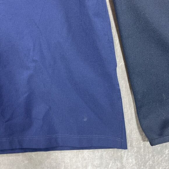 Nike Sweater Mens XL Quarter 1/4 Zip Navy Performance Dri-Fit Pullover Shirt - Picture 8 of 8